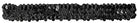 Charleston Pailletten Stirnband schwarz - 2