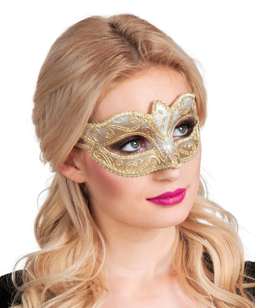 Venice Maske Felina gold - 1