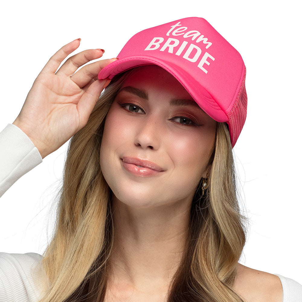 Team Bride Cap pink - 1