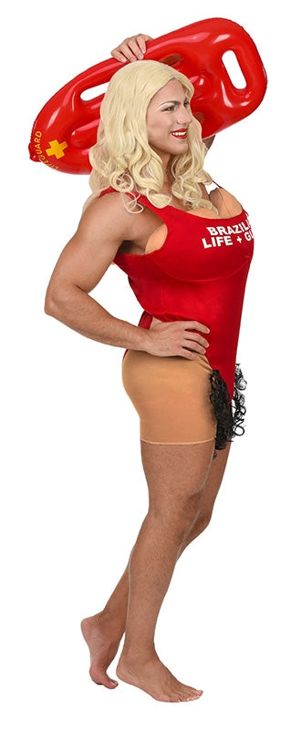 Brasilianische Rettungsschwimmerin Herrenkostüm - 3