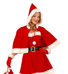 Weihnachtsmann Handschuhe mit Plüsch - 2