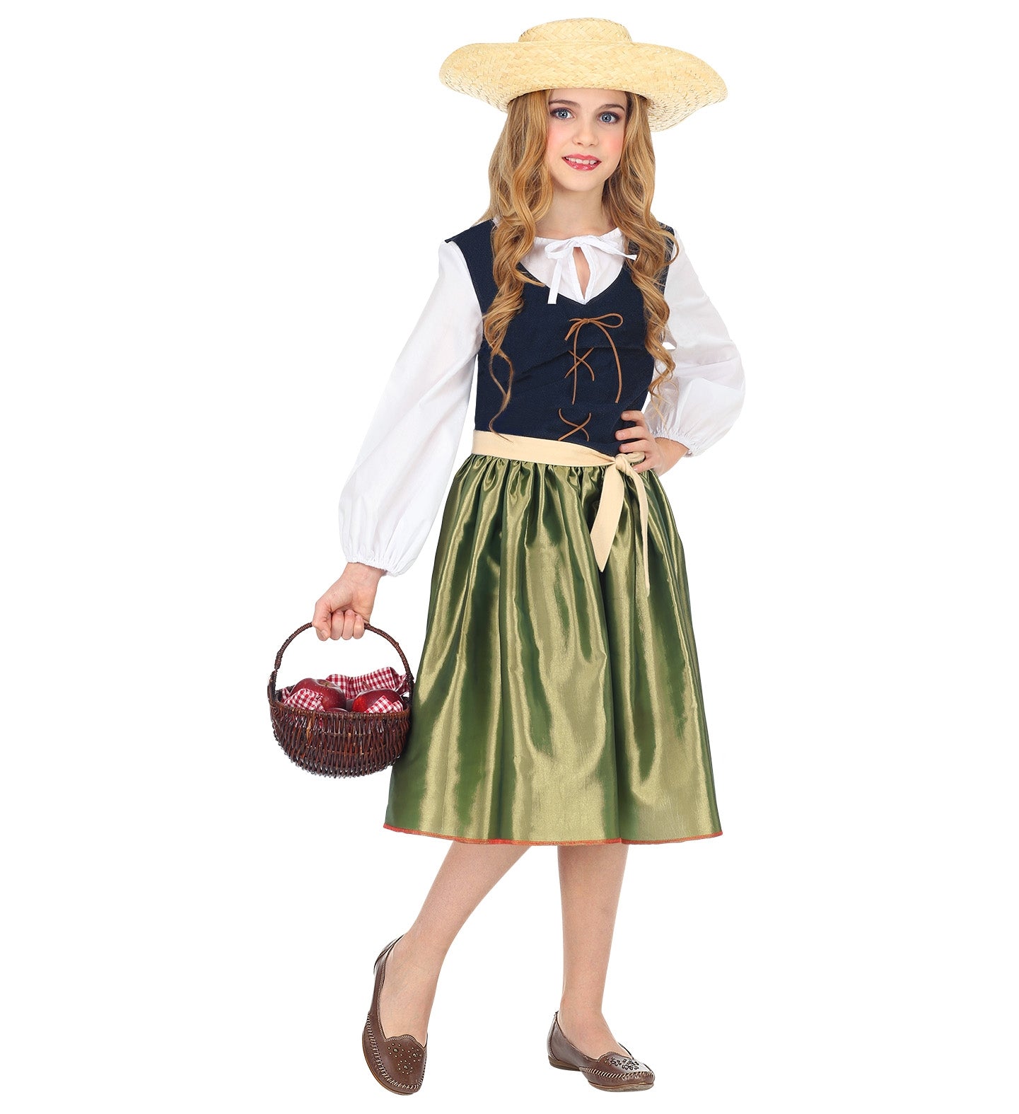 Mittelalterliche Schönheit Kinderkostüm - 3