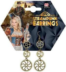Futuristische Steampunk Ohrringe - 3