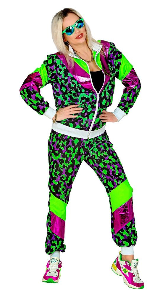 80er Jahre Trainingsanzug green Animal Unisex - 3