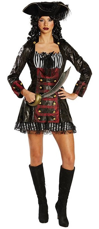 Sexy Piratenkostüm Miwa für Damen - 1