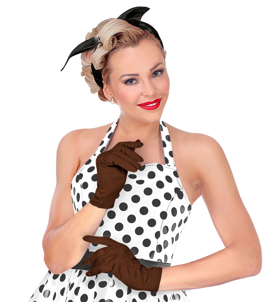 Handschuhe in Braun - 4