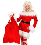 Weihnachtssack rot 60x100cm - 4