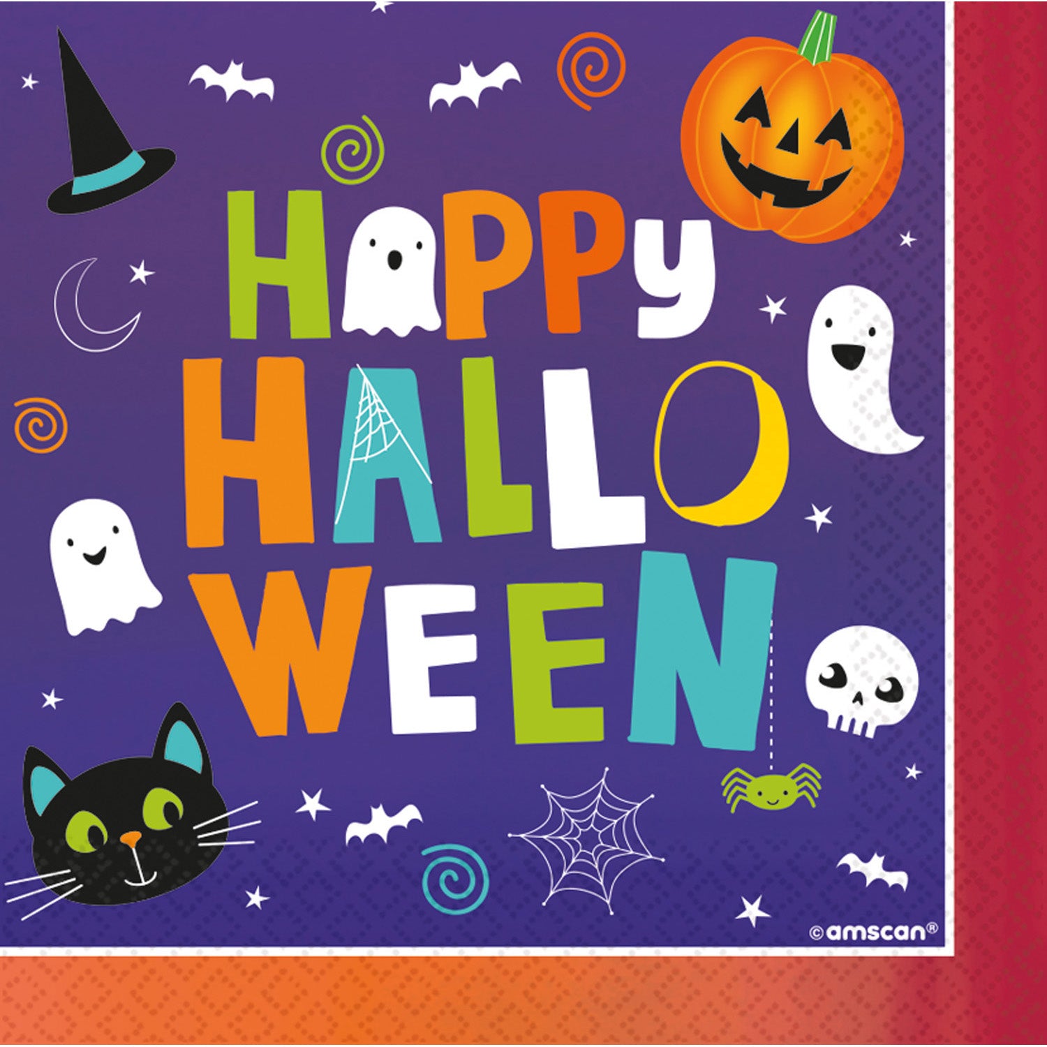 16 Halloween Freunde Servietten 33cm 1