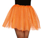Damen Glitzer Tutu 40cm orange - 1