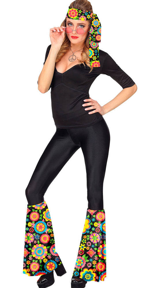 Flower Power Hippie Zubehör Set - 1