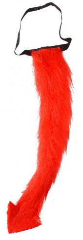 Verformbarer Teufelsschwanz aus Plüsch - 1