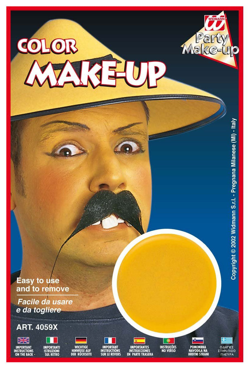 Gesicht und Körper Schminke gelb - 1