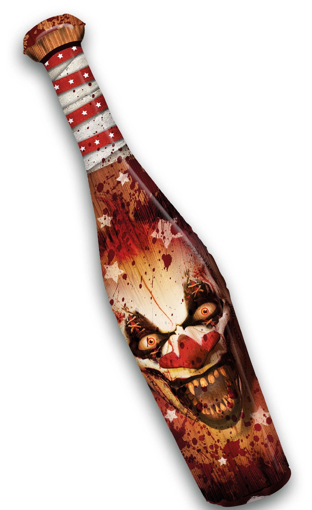 Aufblasbarer Horror Baseballschläger 90cm - 1