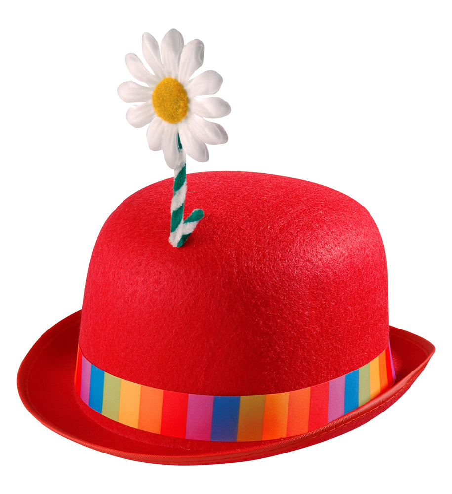 Rote Clowns Melone mit Blume - 1