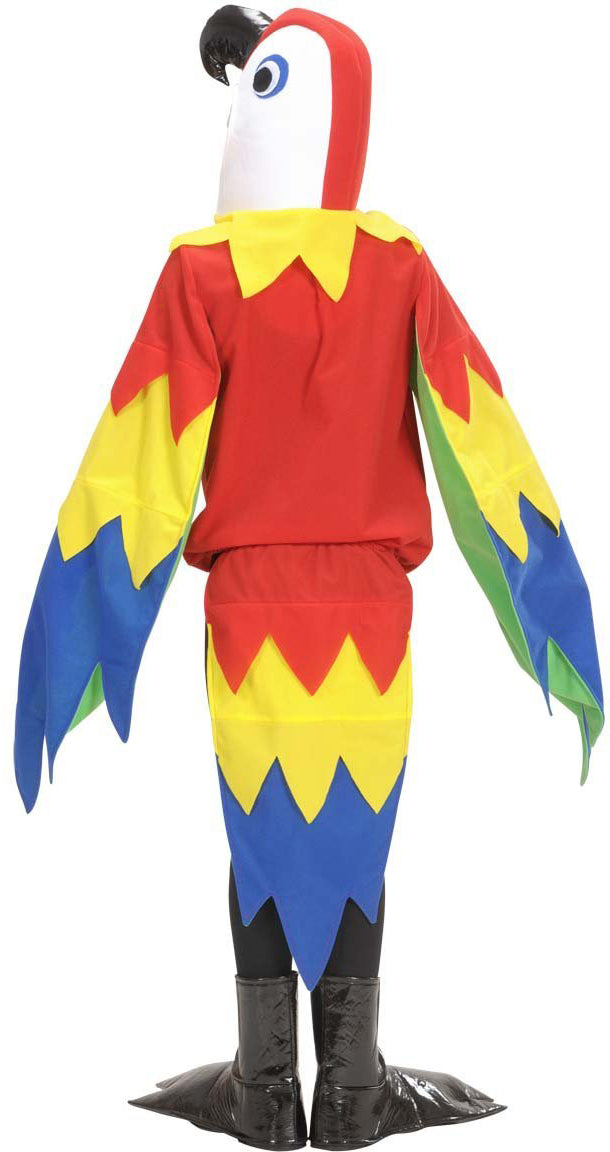 Bunter Papagei Kostüm für Kinder - 2