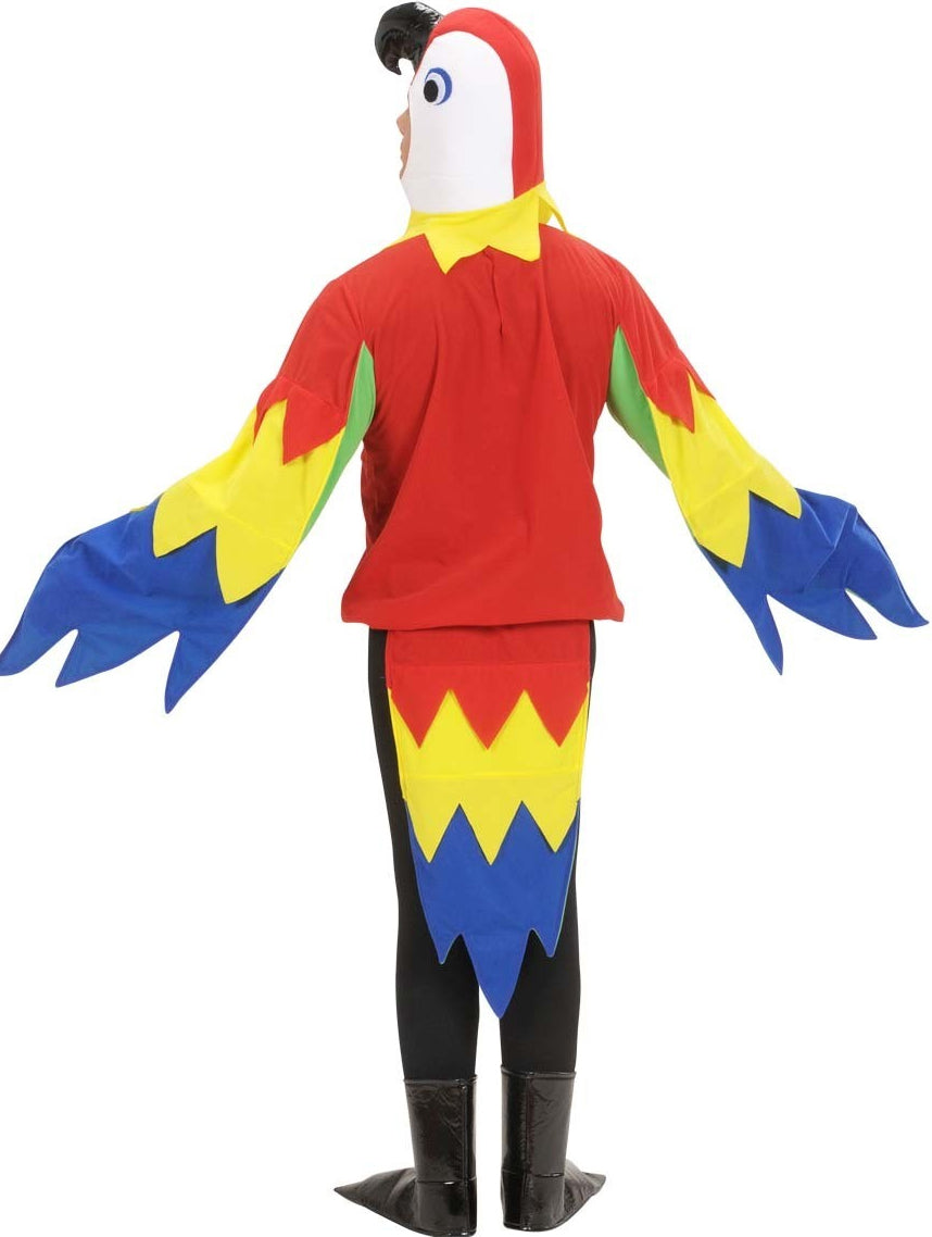 Bunter Papagei Kostüm für Erwachsene - 3