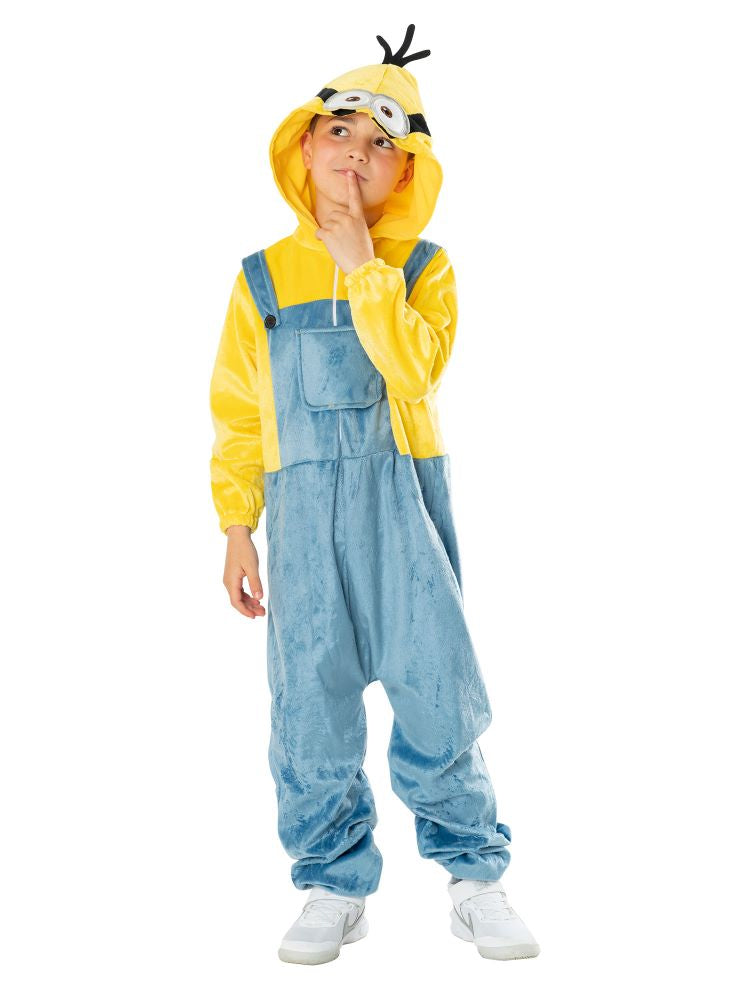 Minion Overall mit Kapuze für Kinder - 1
