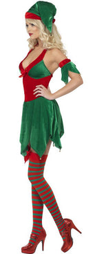 Sexy Weihnachts Elfe Damenkostüm - 4