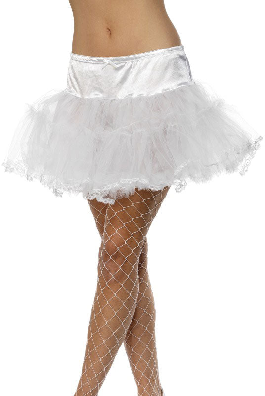 Weißer Tüll-Petticoat - 1