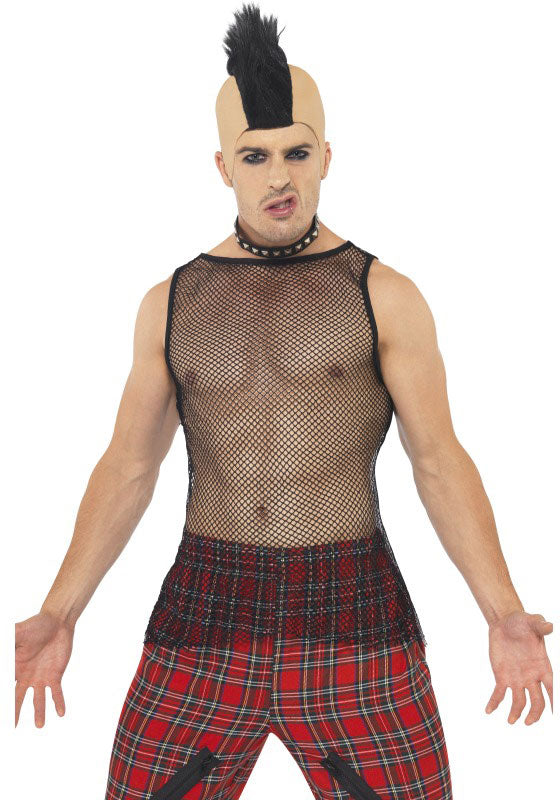 Sexy 80er Jahre Netzhemd - 1