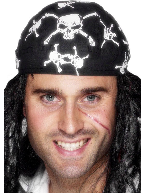 Skullbone Bandana Piraten-Kopftuch - 1