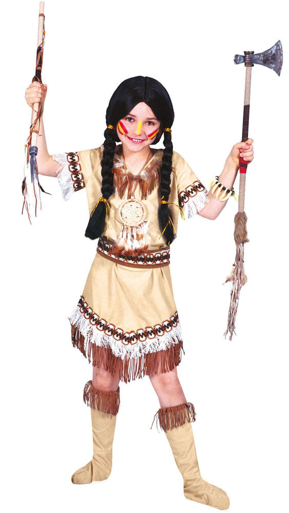 Indianerin Tanzendes Küken Kinderkostüm - 1