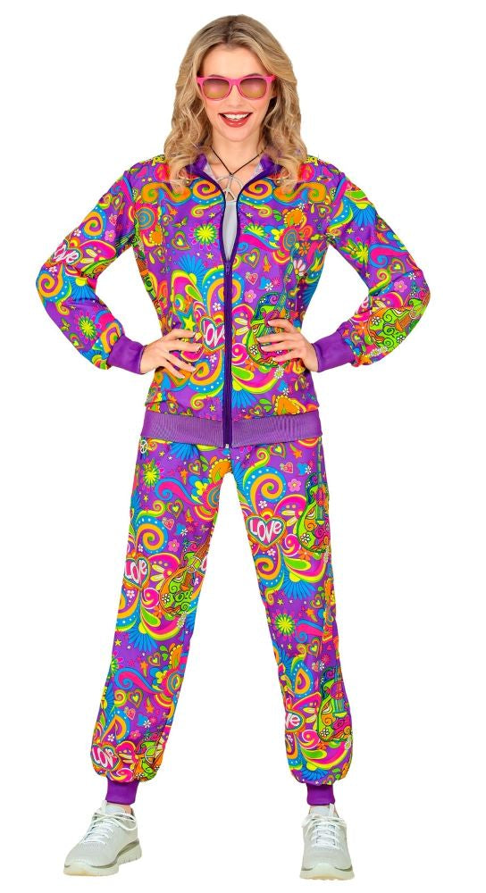 Flower Power Neon Trainingsanzug unisex - 3