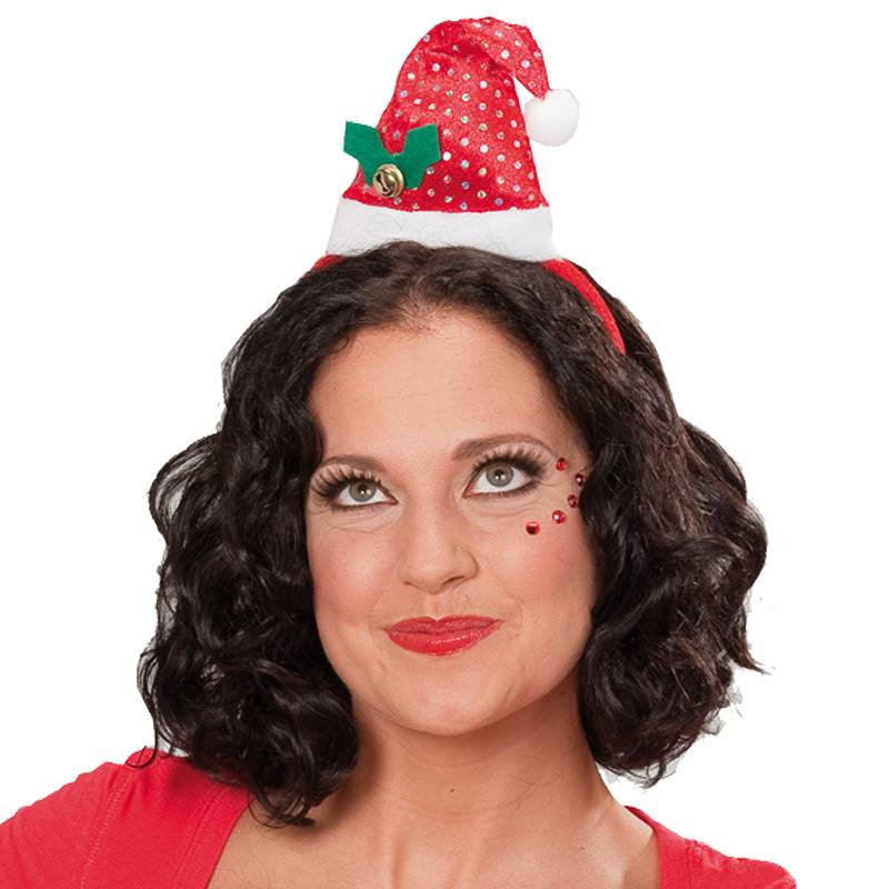 Haarreif Weihnachtsmütze - 1