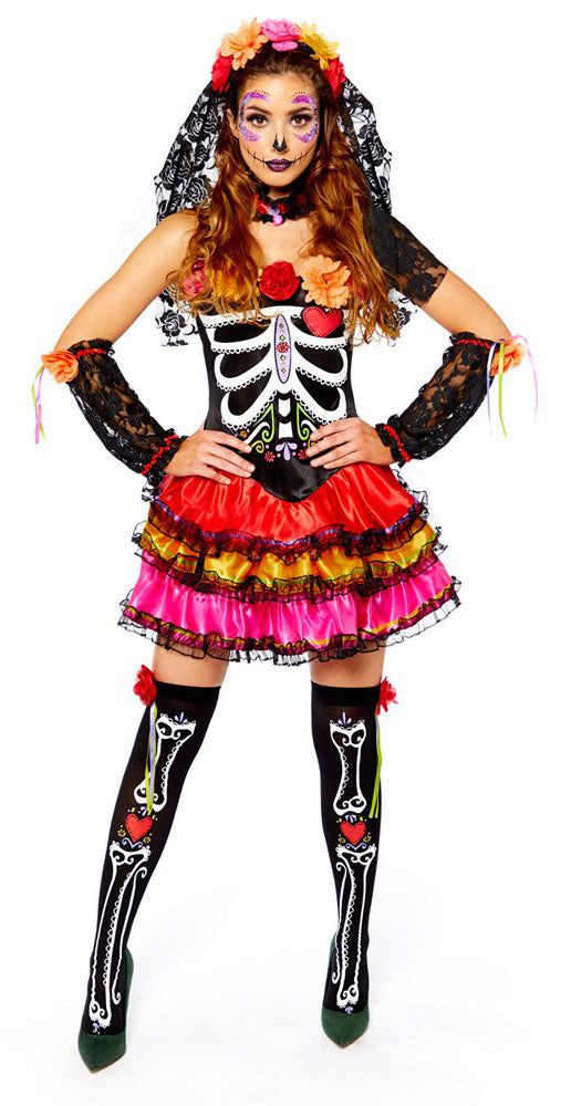 Senorita Rosana Day of the Dead Kostüm - 1