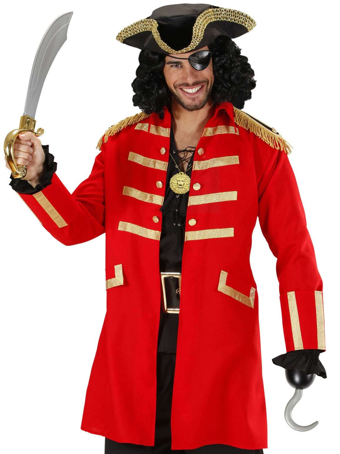 5-teiliges Piratenkostüm Accessoires-Set 3