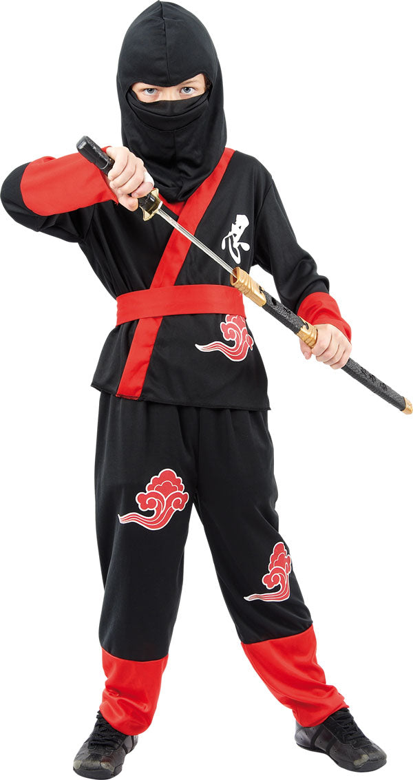 Ninja Kämpfer Kinderkostüm - 1