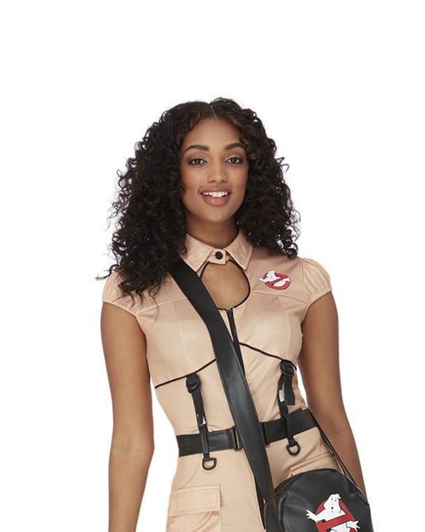 Sexy Ghostbusters Damen Kostüm mit Tasche - 1