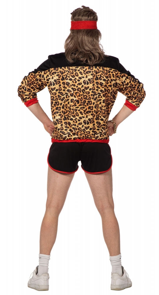 80er Jahre Hot Retro Leo Anzug für Herren - 3