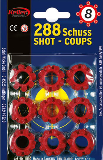 Platzpatronen Ring 8 Schuss - 1