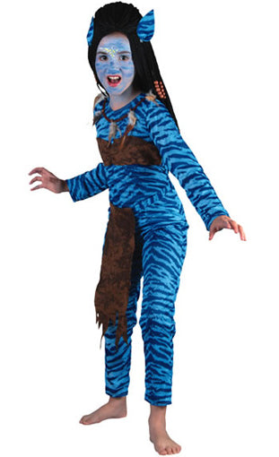 Jungle Girl Warrior Kinderkostüm - 1