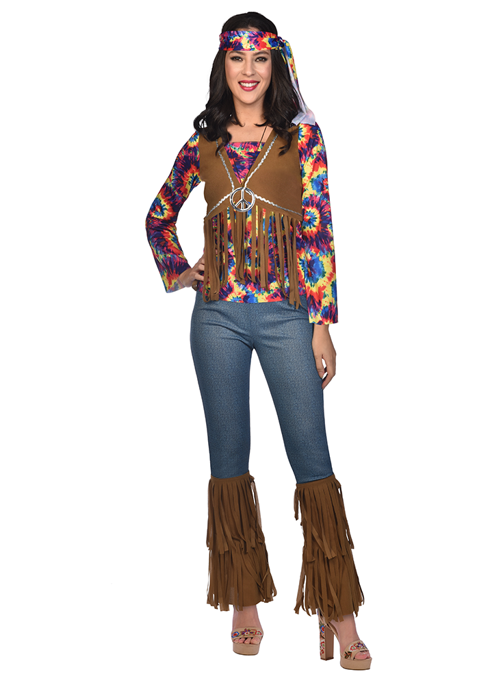 70er Jahre Hippie Girl Susi Damenkostüm - 2