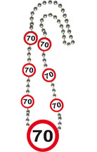 70er Verkehrsschild Kette - 1