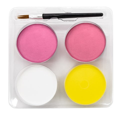 Märchen Prinzessin Aqua Schminkset 4-teilig - 2