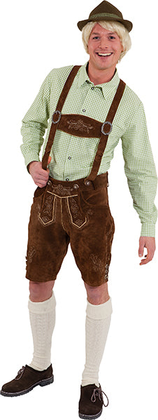 Trachten Lederhose kurz - 1