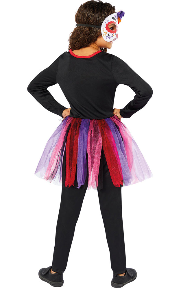Isa Tag der Toten Mädchen Kinderkostüm - 6