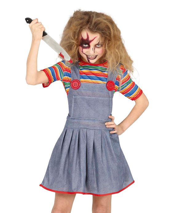 Killer Puppe Mädchenkostüm - 1