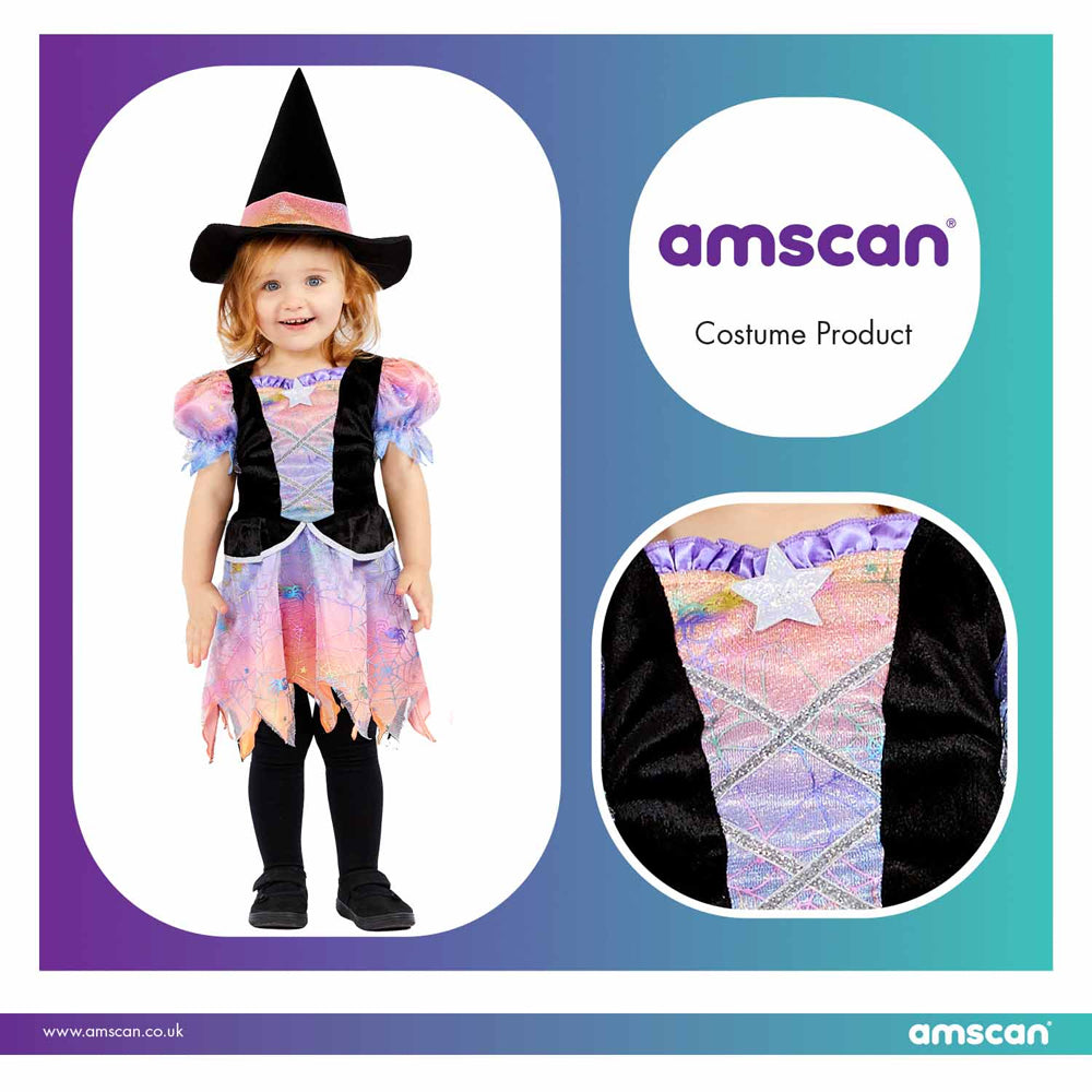 Shiny Rainbow Hexe Kinderkostüm - 7