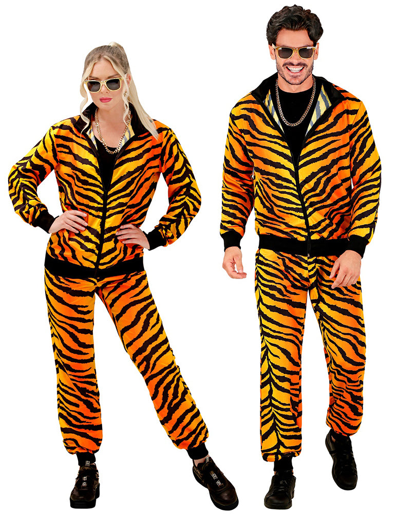 Overall mit Tigermuster für Damen und Herren Deluxe - 1