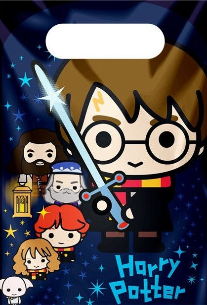8 Harry Potter Cartoon Geschenktüten 1