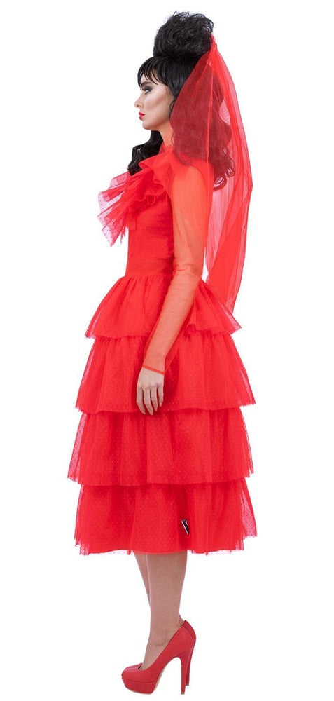 Beetlejuice Braut Lydia Damenkostüm - 4