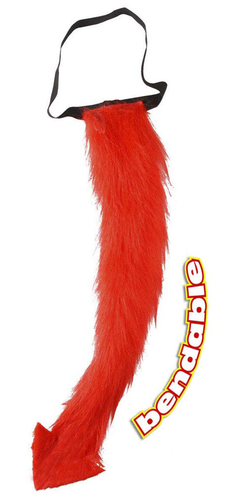 Verformbarer Teufelsschwanz aus Plüsch - 2