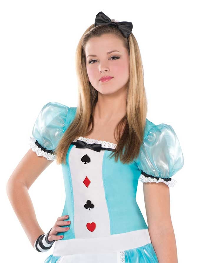 Zauberhafte Alice Mädchenkostüm - 1
