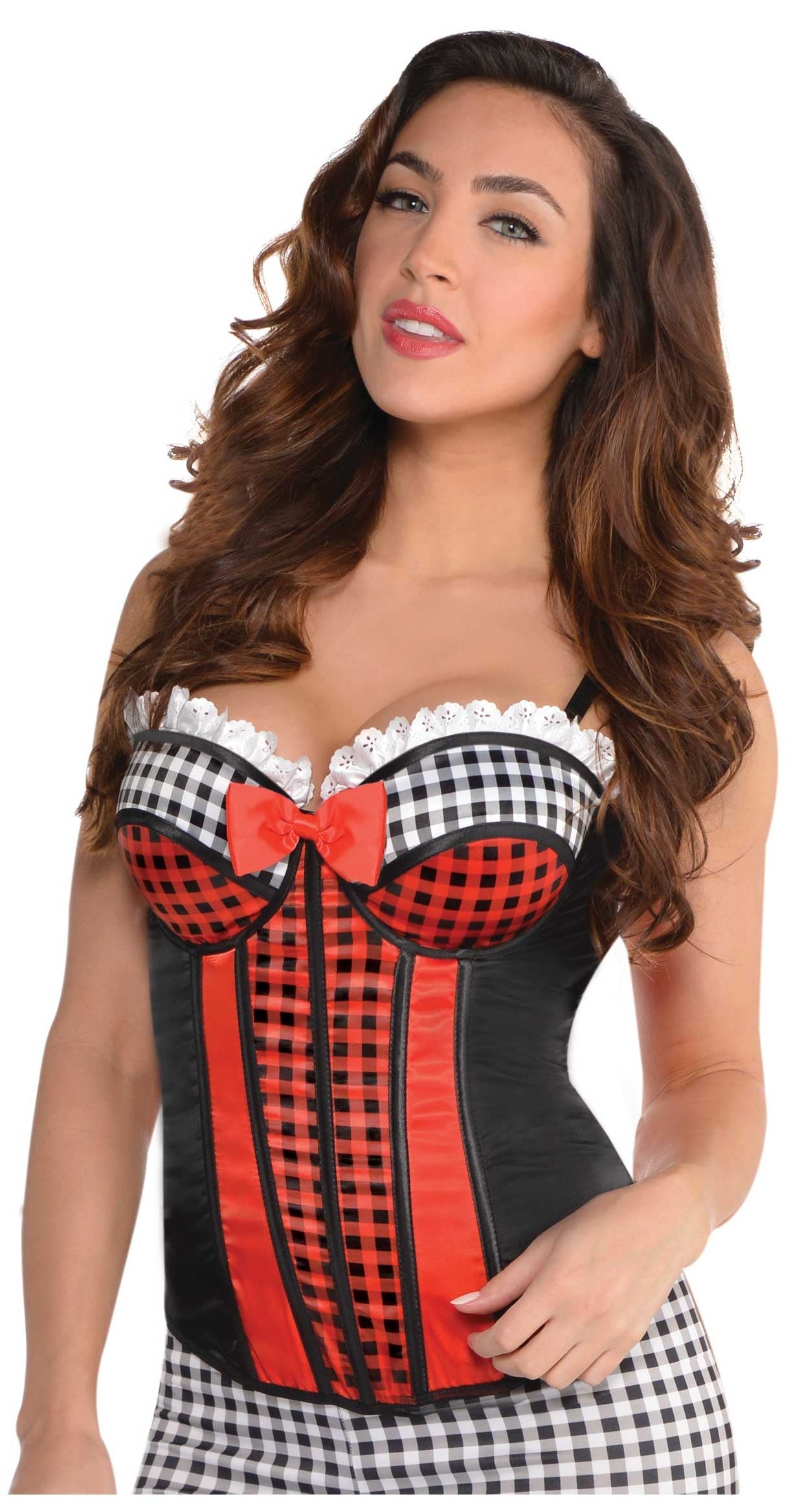 Rotkäppchen Korsett für Damen - 1