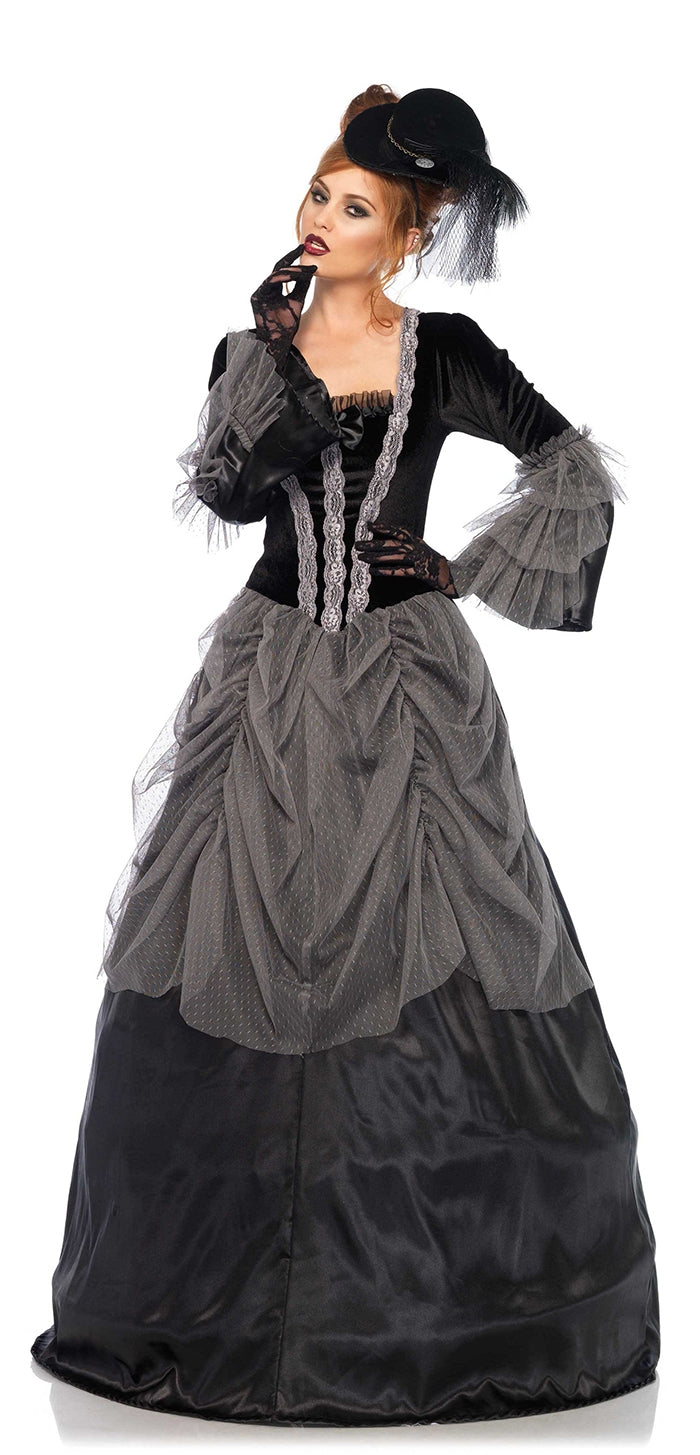 Viktorianische Ballkönigin Damenkostüm Deluxe - 1