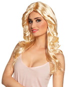 70er Glamour Disco Perücke blond  - 1
